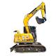 Japan Sany 75 Used Crawler Excavator Equipment Used In Demolition 7350kg