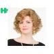 Ladies Fluffy Short Synthetic Wigs High Temperature Wire