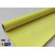 Yellow Acrylic Coated Fiberglass Fabric 0.43MM 15.6OZ Fire Fighting Blanket