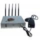 Remote Control Cell Phone Signal Jammer / Power Adjustable Cell Signal Blocker Metal Shell