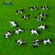 1:150 scale Model Painted 20mm Black and White Farm Animals Cow for model building