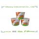Double PE Lined Ice Cream Paper Cups for Scoop / Soup / Fruit Salad