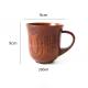 Modern Solid Wooden Drinking Cups Natural 350ml 400ml