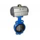 Pneumatic Actuated Center Line Butterfly Valve 4'' Class 150 Pressure
