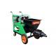 Hydraulic ISO9001 Plaster Mixer Machine Movable Plunger Green