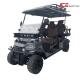 Six Seater Club Golf Cart With Lithium Battery Self Adjusting Brakes