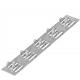 4 * 2 Pronged Truss Flat Mending Repair Tie Plate Galvanized steel Height 8mm thick 1mm for Roofing Trusses Timber Connectors