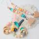 DIY Ornament Baby Molar Teether Accessories Color Crochet Bear Baby Molar Bracelet Stall Toy