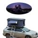 Dark Gray Triangle Clamshell Roof Top Tent 4x4 Rooftop Tent Hard Shell