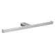 Heavy Duty SS Double Post Toilet Paper Holder Silver Color