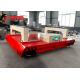 Electric Rail Coil Transfer Cart Battery Driven For Workshop 10 Ton