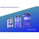 crystal tower/crystal dome award/crystal 3d tower award/blank 3d laser dome tower trophy