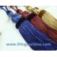 Fashion custom long tassel fringe trimming for curtain attractive tieback