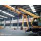 Single Girder EOT Crane Capacity 7.5ton Span 20m In Workshop With Remote Control