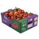 OEM Folding Cardboard Fruit And Veg Boxes Customized Size