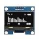 Passive Matrix 1.3 Inch I2C OLED Display 128x64 COG PCB 4 Pins