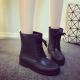 Women fashion Lace up rain boots