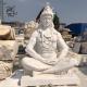Lord Shiva Marble Statue Garden Buddha Statues Large Hindu God Religious Sculpture