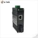 DIN Rail Industrial Fiber Multi Mode Media Converter 10M/100M for IEEE802.3af POE