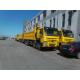 Yellow 12 Wheels 8x4 Dump Truck Heavy Duty 30-40M3 60-70T Load Capacity