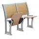 Plywood Metal Meeting Room Chair / Foldable School Desk And Chair Set