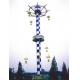 Lift Height 52M Screamin Swing View Tower Amusement Equipment