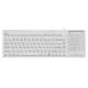 Silicone Hygienic waterproof computer keyboard For medical man machine connect