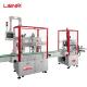 Automatic follow up filling capping machine 2 4 6 nozzles are moving for shampoo lotion cream liquid detergent gel