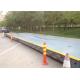100 Ton Electronic Pitless Type Weighbridge 440mm Installation Height 20kg Index Value