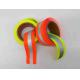 Orange Reflective Fabric Tape Material Polyurethane Plastic Strips TPU Nylon Plastic Coated