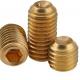Brass Hex Socket Head Grub Screw With Cup Point For Automobile Industry