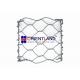 Flood Control Gabion Wire Baskets PVC Coated Simple And Fast Installation