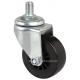 30kg Load Capacity 2632-63 Threaded Swivel PU Caster for Industrial Equipment