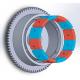 Durable Customized Flywheel Arc Shaped Segment Ferrite Magnet R55.55 x r48.5 x W50 x L29