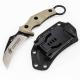 Polished Tyrannosaurus Rex Survival Knife Toughness 8.8 Inch Survival Knife