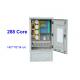 Outdoor 144 288 576 Core SMC Rack Fiber Optic Distribution Box Connection Cabinet Floor Standing