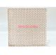 Bronze Wire Mesh Glass Laminated Wire Mesh Copper Weave Metal Fabric For Interior Designing