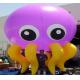 The purple octopus inflatable helium balloon with lighting