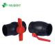 Water Supply HDPE Pipe Fitting Valve Socket Fusion Ball Valve with SDR13.6 Welding Type