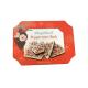 Special Peppermint Bark Food Grade Metal Tins Rectangle Shape For Biscuit