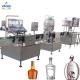Alcohol Liquor Vodka Filling Machine For Glass Bottles With 0.75kw Power