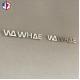 Corrosion Resistance 3D Lettering Signage Laser Cut 316 Stainless Steel Letters
