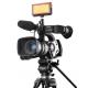 Smart Dimmable Camera Lighting Equipment , LED Cam Lights 450 Lux/M