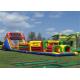 Funny Inflatable Obstacle Course , Bouncy Obstacle Course Jumpers With CE