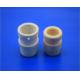 High Working Temperature Refractory 99% Al2O3 Yellow Ceramic Pipe / Tube / Pump With Small Hole