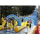 Crazy Fun Giant100×5.8m  PVC Tarpaulin Inflatable Slip N slide  The City For Adult