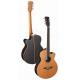 40inch standard size Rosewood body Cutaway acoustic guitar/western guitar OEM Matt color- TP-AG29