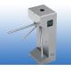 Security Channel Stainless Steel Vertical Semi-automatic Type Tripod Turnstile