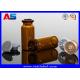 Embossed Logo Miniature Glass Vials Clear For Pharmaceutical Packaging vial glass bottle