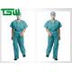 Short Sleeve Nonwoven Disposable Scrub Suit For Doctors